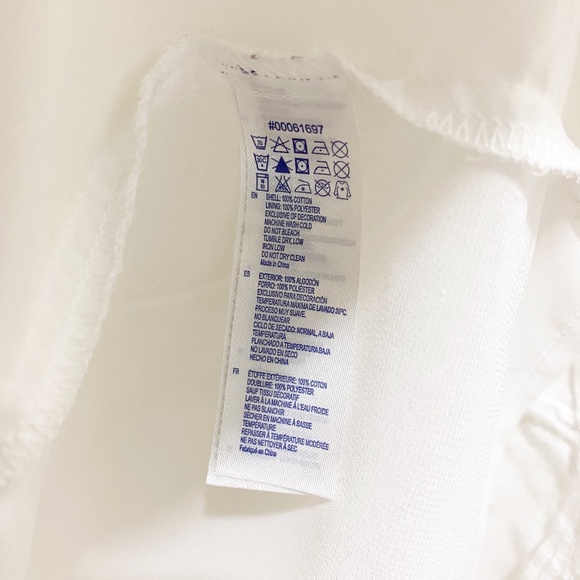 Forever 21 Cute Full Cotton Lace Dress White S - Picture 6 of 12